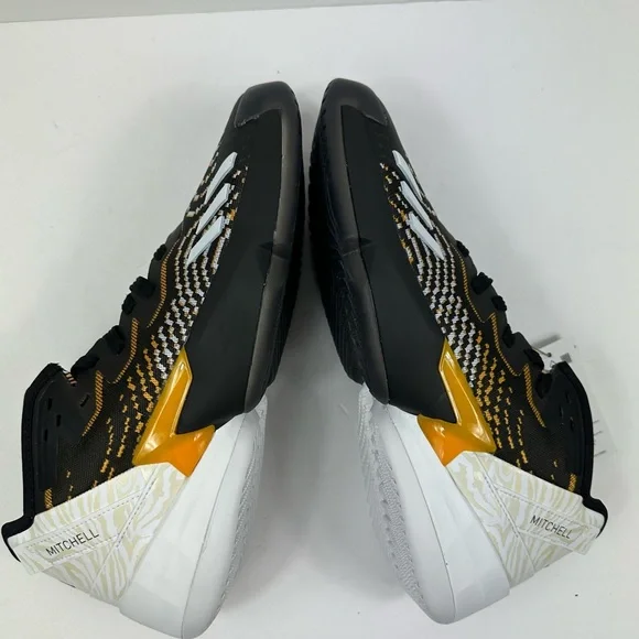 Men’s Rare Adidas DON Issue 4 Tiger US 10.5 Grambling State - Picture 5 of 10